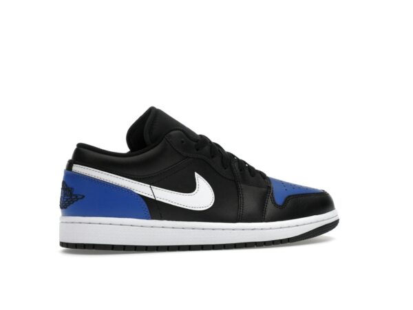 Jordan 1 Low Black Royal Toe Sneakers – 553558-042