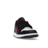Air Jordan 1 Low White Toe (553558-063) Negro/Rojo fuego/Blanco