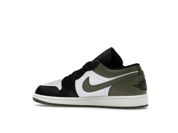 Jordan 1 Low Black Toe Medium Olive (553558-092)