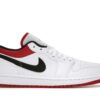 Air Jordan 1 Low Blanco Rojo Universitario Negro – 553558-118