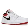 Air Jordan 1 Low Blanco Rojo Universitario Negro – 553558-118