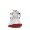 Air Jordan 1 Low Blanco Rojo Universitario Negro – 553558-118