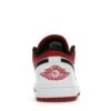 Air Jordan 1 Low Blanco Rojo Universitario Negro – 553558-118