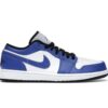 Air Jordan 1 Low Blanco Game Royal/Negro Game Royal 553558-124