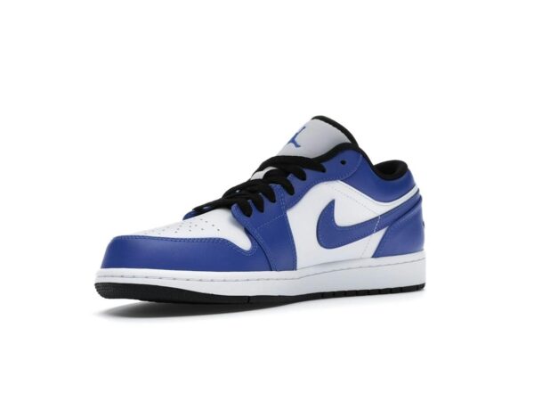 Air Jordan 1 Low Blanco Game Royal/Negro Game Royal 553558-124