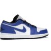 Air Jordan 1 Low Blanco Game Royal/Negro Game Royal 553558-124