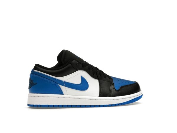 Jordan 1 Low Alternate Royal Toe Zapatillas 553558-140 Blanco/Negro/Azul Real