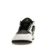 Jordan 1 Low de piel blanca, negra, metálica y dorada con logo Swoosh – 553558-172