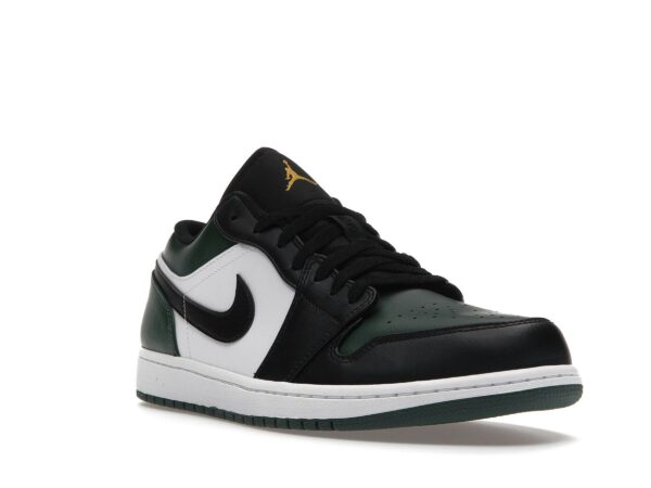 Jordan 1 Low Green Toe - Zapatillas de deporte en verde noble/blanco/negro - 553558-371