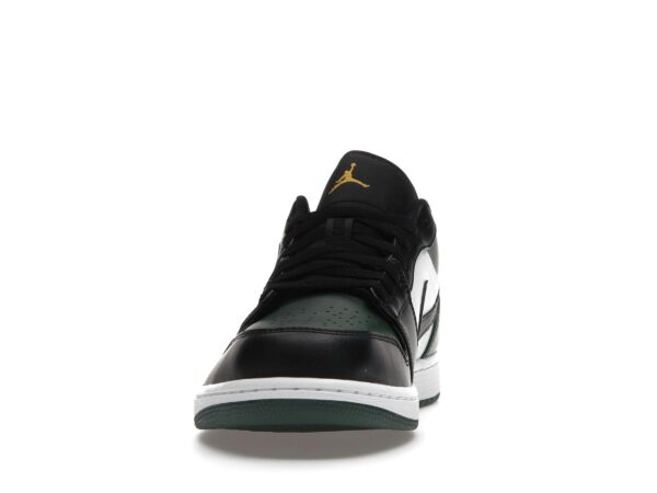 Jordan 1 Low Green Toe - Zapatillas de deporte en verde noble/blanco/negro - 553558-371