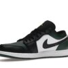 Jordan 1 Low Green Toe - Zapatillas de deporte en verde noble/blanco/negro - 553558-371
