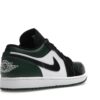 Jordan 1 Low Green Toe - Zapatillas de deporte en verde noble/blanco/negro - 553558-371