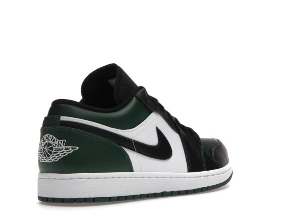 Jordan 1 Low Green Toe - Zapatillas de deporte en verde noble/blanco/negro - 553558-371