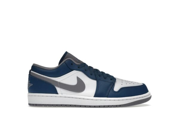 Air Jordan 1 Low Azul Verdadero (553558-412)