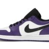 Air Jordan 1 Low Court Morado Blanco (553558-500)