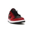 Air Jordan 1 Low Reverse Bred Pebbled Swoosh (553558-605)
