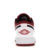 Air Jordan 1 Low Blanco Rojo Gimnasio (GS) – 553560-118