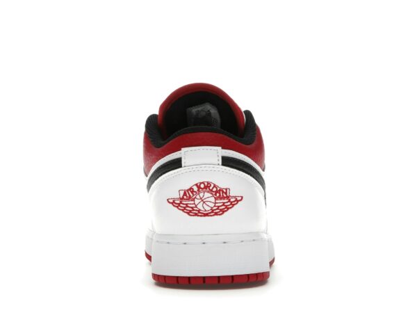 Air Jordan 1 Low Blanco Rojo Gimnasio (GS) – 553560-118