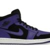 Air Jordan 1 Mid Negro Concord Oscuro (554724-051)