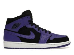 Air Jordan 1 Mid Negro Concord Oscuro (554724-051)