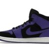 Air Jordan 1 Mid Negro Concord Oscuro (554724-051)