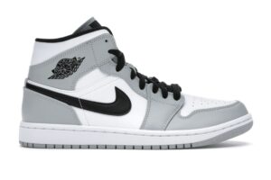 Air Jordan 1 Mid Gris Humo Claro (554724-092)
