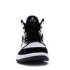 Air Jordan 1 Mid Blanco Negro (554724-113)