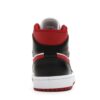 Air Jordan 1 Mid Gym Rojo Negro Blanco (554724-122)
