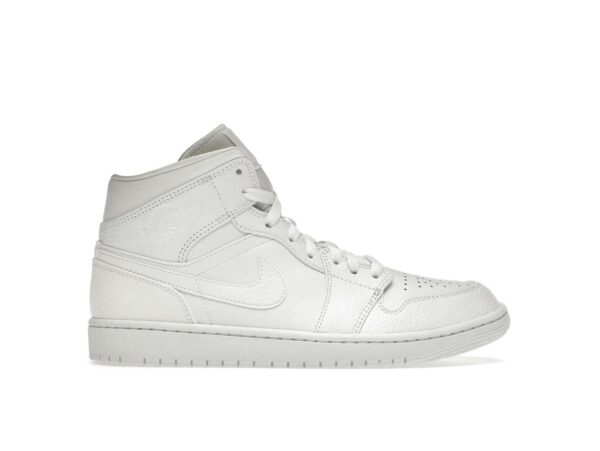 Air Jordan 1 Mid Triple Blanco 2 (2020) – 554724-130