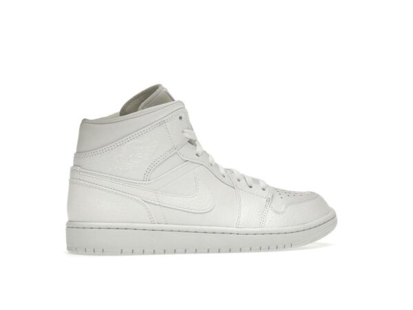 Air Jordan 1 Mid Triple Blanco 2 (2020) – 554724-130