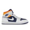 Jordan 1 Mid Royal Blue Laser Orange (554724-131)
