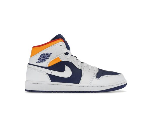 Jordan 1 Mid Royal Blue Laser Orange (554724-131)