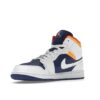 Jordan 1 Mid Royal Blue Laser Orange (554724-131)