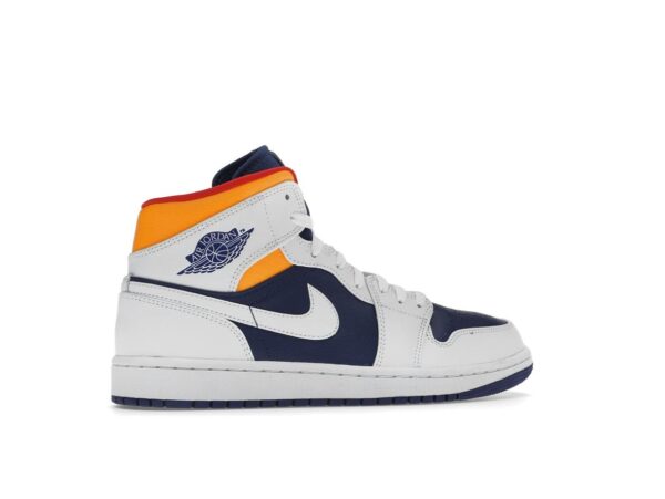 Jordan 1 Mid Royal Blue Laser Orange (554724-131)