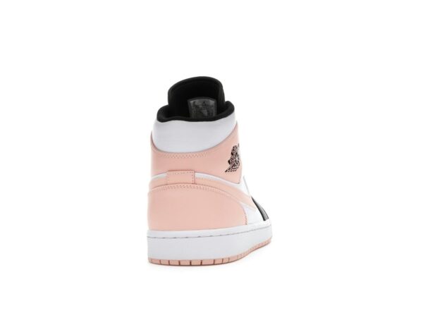 Air Jordan 1 Mid Naranja Ártico con puntera negra – 554724-133