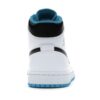 Jordan 1 Mid Laser Blue (554724-141) – Inspirado en los Charlotte Hornets