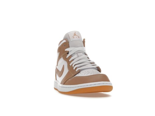 Jordan 1 Mid Tan Gum - Cuero blanco - 554724-271