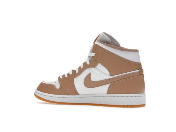 Jordan 1 Mid Tan Gum - Cuero blanco - 554724-271