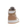 Jordan 1 Mid Tan Gum - Cuero blanco - 554724-271
