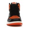 Air Jordan 1 Retro Shattered Backboard (555088-005) – Negro/Vela/Estrella de mar – Cuero abatanado