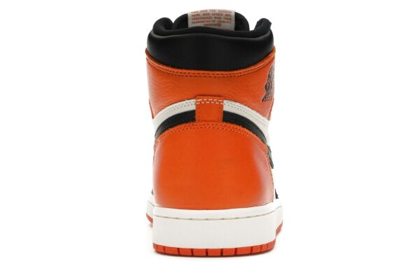 Air Jordan 1 Retro Shattered Backboard (555088-005) – Negro/Vela/Estrella de mar – Cuero abatanado