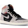 Jordan 1 Retro High Gris Neutro Hipercarmesí – 555088-018