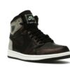 Air Jordan 1 Retro High Light Army Rust Shadow Patina – Zapatillas de cuero negras – 555088-033