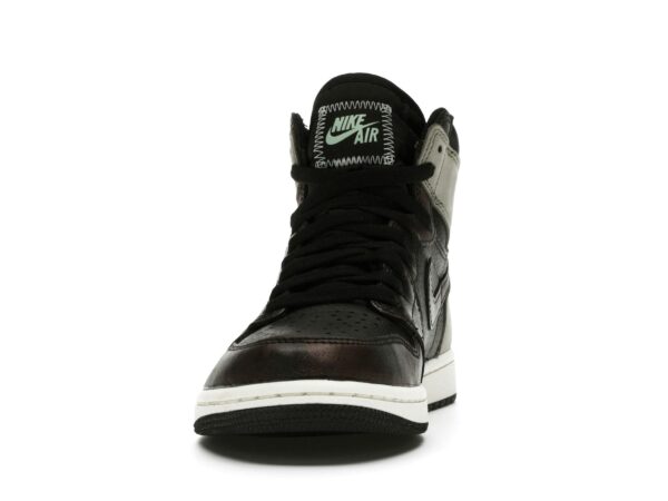 Air Jordan 1 Retro High Light Army Rust Shadow Patina – Zapatillas de cuero negras – 555088-033