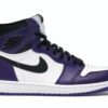 Jordan 1 Retro High Court Morado Blanco – 555088-500