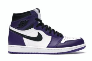 Jordan 1 Retro High Court Morado Blanco – 555088-500