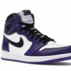 Jordan 1 Retro High Court Morado Blanco – 555088-500