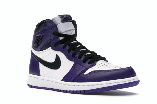 Jordan 1 Retro High Court Morado Blanco – 555088-500