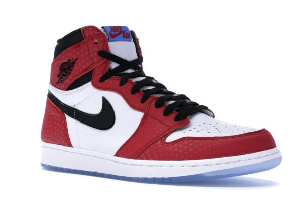 555088-602_05 Historia del origen de las Jordan 1 Retro High Spider-Man – 555088-602
