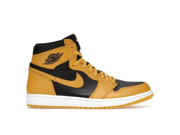 Zapatillas Air Jordan 1 Retro High Pollen 555088-701 negras y amarillas